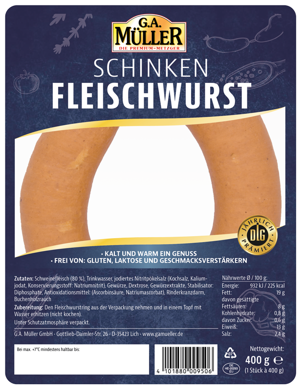 GAM Packshot Schinkenfleischwurst 2024 3