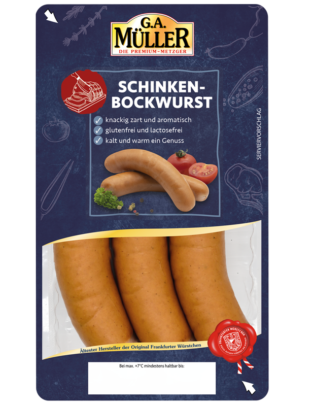 Schinkenbockwurst GAM Packshot Web