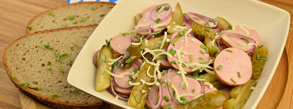 Original Frankfurter Wurst-Käse-Salat